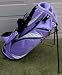 Ladies Deluxe Purple Color Golf Bag Dual Shoulder Straps Automatic Stand Luxury Golf Bag Superior Qu