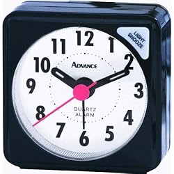 Geneva Clock Co 3076AT Advance Quartz Analog Travel Alarm