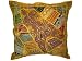 Vintage Sari Patchwork Sunglow Indian Decor Beaded Floor Pillow Cover 24