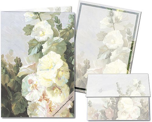 Hollyhock - Stationery Gift Set (20 sheets and 12 envelopes)