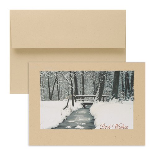 cover of Photographic Winter Holiday Cards