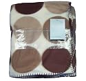 Ikon fleece blanket / throw (Beige)