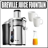 Breville BJE510XL Ikon Five Speed Juice Fountain With Juice Jar and Cups by Breville