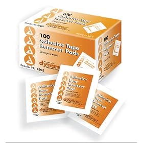 Adhesive Tape Remover Pads (Box of 100)