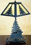LAMPS BEAUTIFUL Rustic Lodge Table Lamp by Meyda Tiffany--Excellent customer service--see our feedback.