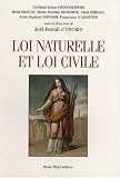 Loi Naturelle et Loi Civile