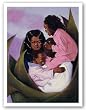 Family Tree by Laurie Cooper 12"x16" Art Print Poster African-American