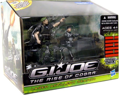 Laser Artillery Weapon Exclusive Playset GI Joe Movie Rise of Cobra images