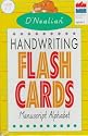 D'Nealian Handwriting Flash Cards Manuscript Alphabet