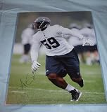 Aaron Curry Autographed Seattle Seahawks 16x20 Photo W/PROOF, Picture of Aaron Signing For Us. Wake Forest Demon Deacons at Amazon.com