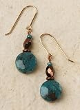 Cuprite Beaded Earrings