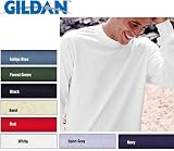 GILDAN Mens Ultra Mock Neck Long Sleeve Tee