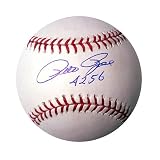 Pete Rose 4,256 Inscription MLB Baseball