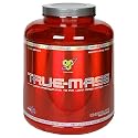 BSN True-Mass Ultra-Premium AM to PM Lean Mass Gainer, Chocolate Milkshake, 5.75-Pound Jar