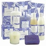 The Thymes Lavender 9 Piece Luxury Gift Set