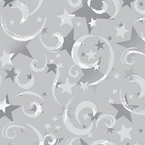 Spinning Stars Christmas Wrapping Paper - 100 sq. feet
