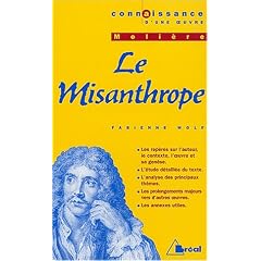 Le Misanthrope de Moli�re