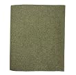 Olive Drab Warm Winter Blanket, 62" x 80" (70% Virgin Wool)