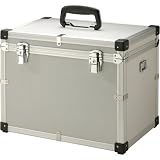 Hakuba AS-LL Hard Aluminum Camera Carry Case (Silver)