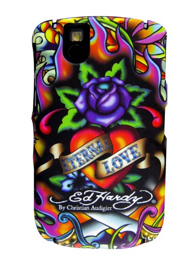 Ed Hardy Faceplate for BlackBerry Tour 9630 Eternal Love Tattoo