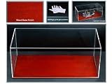 Crystal Case Display Case 1/18 Wood Base