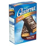 Glucerna Snack Bar for People with Diabetes, Caramel Nut, Six- 4 Bar Packages
