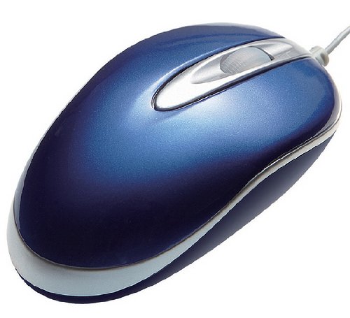 ロアス コンパクトスリムオプティカルマウス Windows7対応 分解能800dpi コンパクトスリムサイズ ブルー MUS-UKT68BL