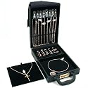 Ring Necklace Watch Jewelry Travel Case Storage Box New