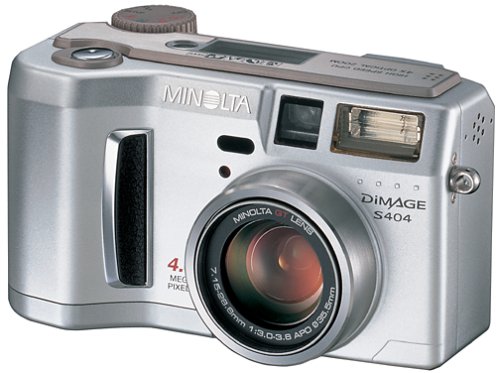 Minolta Dimage S404 4MP Digital Camera with 4x Optical Zoom