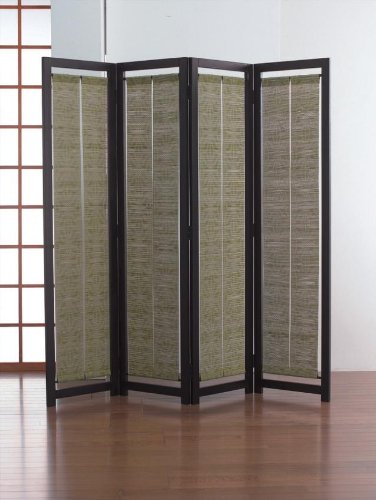 い草スクリーン　「萩」　サイズ：155x40x3連　カラー：ブラウン(#2801880) 