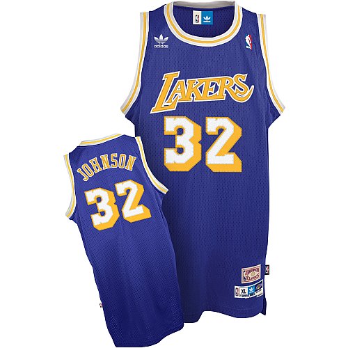 adidas Los Angeles Lakers Magic Johnson Soul Swingman Jersey