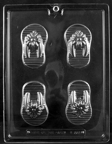 FLIP-FLOPS Miscellaneous Candy Mold Chocolate