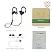 Bluetooth Headphones, Amotus Wireless Earphones In Ear Bluetooth V4.1 Sports Stereo Noise Cancelling Sweatproof Earbuds with Earhook Built-in Mic for Running Hiking Jogging Gym(Kelly)