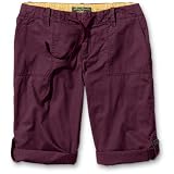 Eddie Bauer Textured Herringbone Long Roll-Up Shorts
