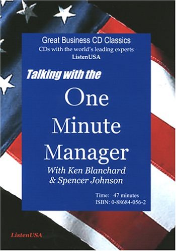 Talking With the One Minute Manager (Great Business CD Classics)