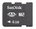 SanDisk Memory Stick M2 4GB (original Handelsverpackung)