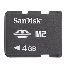 SanDisk 4GB Memory Stick Micro (M2) (SDMSM2-004G, BULK)