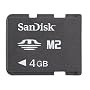SanDisk 4GB M2 Memory Stick Micro