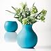 Large Turquoise Rubber Vase