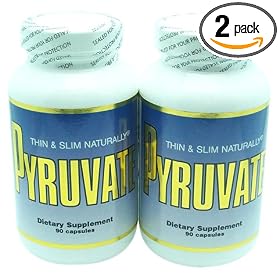 TSN Pyruvate, 500mg, 90 Capsules (Pack of 2)