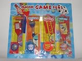 Classic Game Pens 4 pack: Etch A Sketch, Boggle, Play-Doh, Trouble