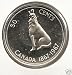 Howling Wolf 50¢ Coin 80% Silver Canada Centennial Collectors Coin 1967 image 2