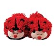 Aroma Home Fuzzy Friends Slippers - Lady Bird'