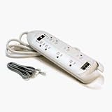Stanley STS180-TEL SurgePro 8-Outlet Surge Protector with Telephone Protection (6-Foot Cord)