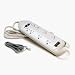Stanley STS180-TEL SurgePro 8-Outlet Surge Protector with Telephone Protection (6-Foot Cord)
