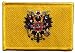 Écusson brodé Flag Patch Russie WWI Tsar Nicolas II - 8 x 6 cm