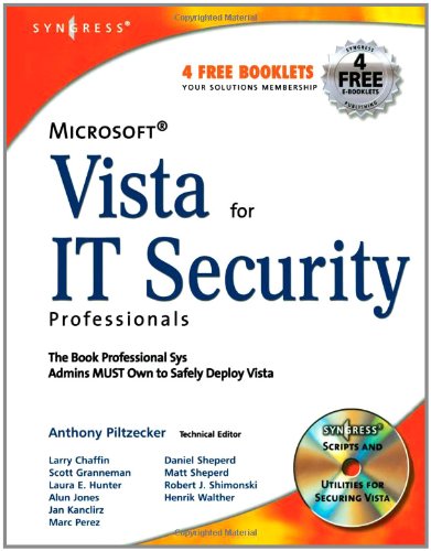 Microsoft Vista for IT Security Professionals