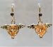 Original Lemper - Zirkonia-Ohrh�nger mit 18K-Goldauflage