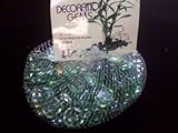 TBC DECORATIVE GEMS: Beautiful Green 100% Glass Flat Gem Stones. Use As Vase Fillers, in Floral Arrangements, Aquariums, Wet or Dry. Great for Eye Catching Centerpiece. 12oz Bag. 16mm-18mm Flat Marbles TBC DECORATIVE GEMS: Beautiful Green 100% Glass Flat Gem Stones. Use As Vase Fillers, in Floral Arrangements, Aquariums, Wet or Dry. Great for Eye Catching Centerpiece. 12oz Bag. 16mm-18mm Flat Marbles
