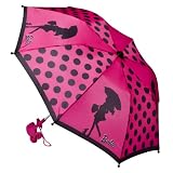 Girls' Outerwear Barbie Pink Umbrella